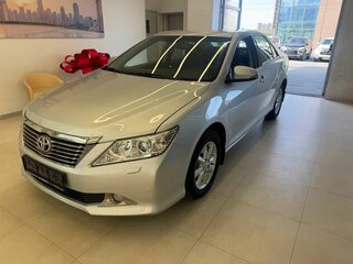 2013 Toyota Camry VII (XV50), серебристый, 1450000 рублей, вид 1