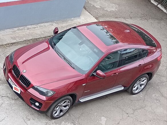 2008 BMW X6 35i 6-speed I (E71), красный, 1650000 рублей - вид 3
