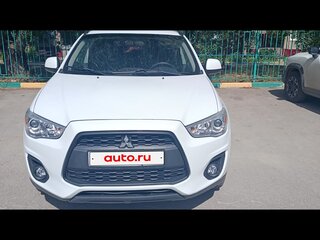 2014 Mitsubishi ASX I Рестайлинг, белый, 1050000 рублей, вид 1