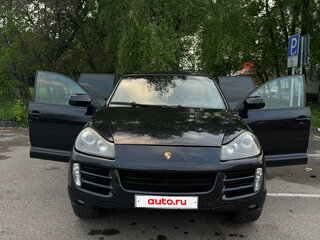 2007 Porsche Cayenne S I Рестайлинг (957), чёрный, 1050000 рублей, вид 3