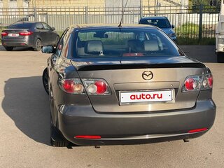 2006 Mazda 6 I (GG) Рестайлинг, серый, 480000 рублей, вид 4