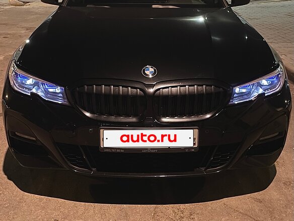 2020 BMW 3 серии 320i xDrive VII (G2x), чёрный, 3500000 рублей