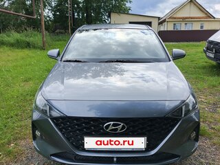 2020 Hyundai Solaris II Рестайлинг, серый, 1500000 рублей, вид 2