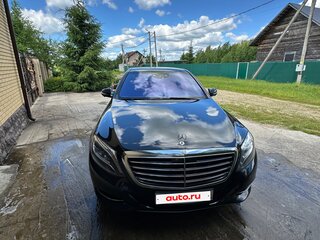 2016 Mercedes-Benz S-Класс 400 Long VI (W222, C217), чёрный, 3950000 рублей, вид 2