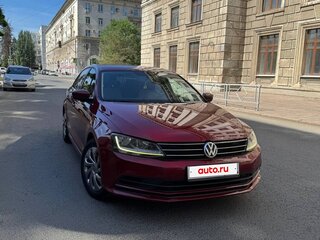 2016 Volkswagen Jetta VI Рестайлинг, красный, 1150000 рублей, вид 4