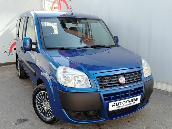 2011 Fiat Doblo I Рестайлинг, синий - вид 3