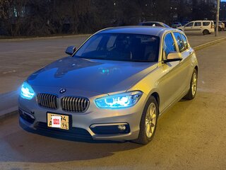 2015 BMW 1 серии 118i II (F20/F21) Рестайлинг, серый, 1250000 рублей, вид 2