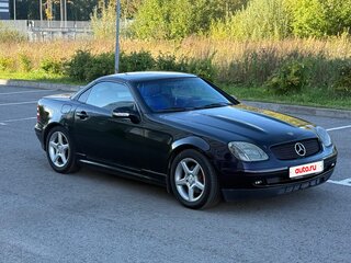 2001 Mercedes-Benz SLK-Класс 200 I (R170) Рестайлинг, фиолетовый, 750000 рублей, вид 3