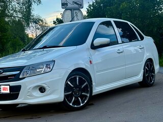 2015 Lada (ВАЗ) Granta Sport I, белый, 680000 рублей, вид 2