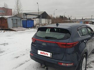 2017 Kia Sportage IV, синий, 1900000 рублей, вид 4