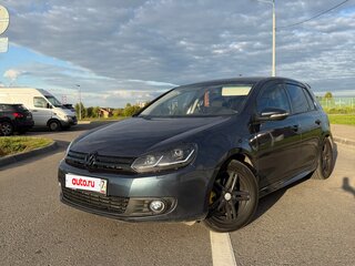 2011 Volkswagen Golf VI, синий, 850000 рублей, вид 3