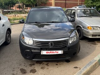 2010 Renault Sandero I, чёрный, 200000 рублей, вид 2