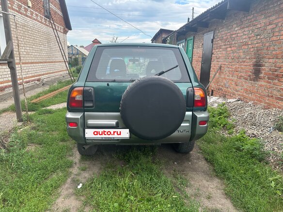 1998 Toyota RAV4 I (XA10), зелёный, 570000 рублей - вид 4