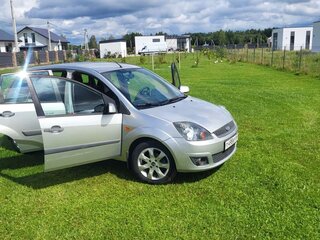 2006 Ford Fiesta Mk5, серебристый, 350000 рублей, вид 3