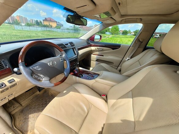 2006 Lexus LS Long 460 L IV, красный, 1250000 рублей - вид 7