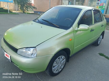 2006 Lada (ВАЗ) Kalina I, зелёный, 250000 рублей, вид 1