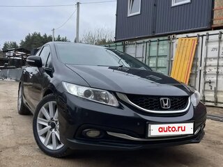2013 Honda Civic IX Рестайлинг, чёрный, 1495000 рублей, вид 3