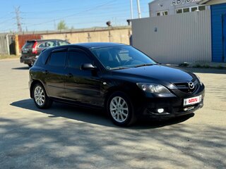 2008 Mazda 3 I (BK) Рестайлинг, чёрный, 499000 рублей, вид 3