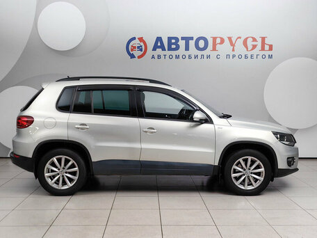 2015 Volkswagen Tiguan I Рестайлинг, серебристый, 1271000 рублей, вид 5