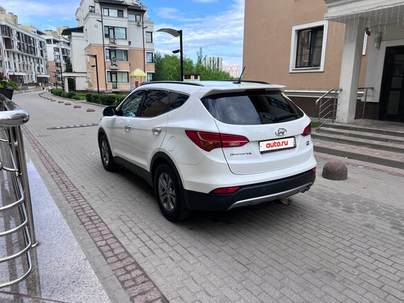 2015 Hyundai Santa Fe III, белый, 2000000 рублей - вид 14
