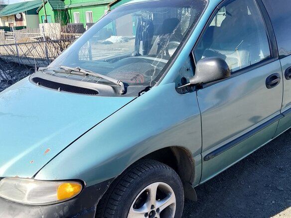 1998 Dodge Caravan III, голубой, 220000 рублей - вид 4