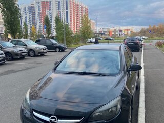 2014 Opel Astra J Рестайлинг, чёрный, 800000 рублей, вид 2