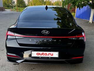 2021 Hyundai Elantra VII (CN7), чёрный, 2400000 рублей, вид 2