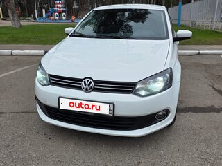 2014 Volkswagen Polo V, белый, 710000 рублей, вид 1