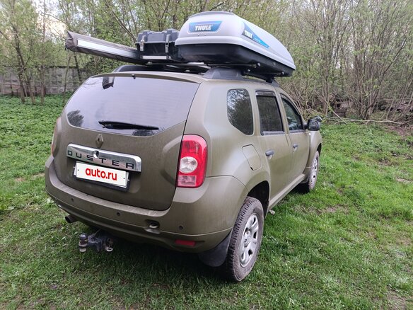2013 Renault Duster I, зелёный, 850000 рублей - вид 3