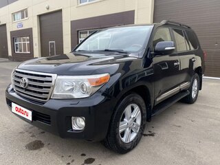 2012 Toyota Land Cruiser 200 Series Рестайлинг 1, чёрный, 3400000 рублей, вид 1