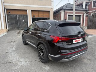 2021 Hyundai Santa Fe IV Рестайлинг, чёрный, 3700000 рублей, вид 5