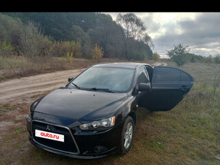 2008 Mitsubishi Lancer X, чёрный, 675000 рублей, вид 2