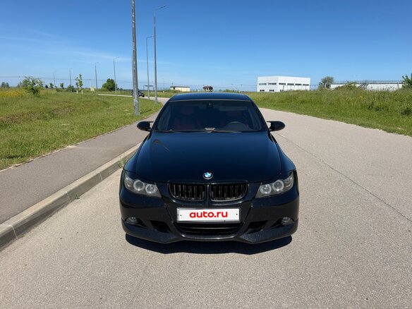 2008 BMW 3 серии 325i V (E90/E91/E92/E93) Рестайлинг, чёрный, 900000 рублей - вид 3