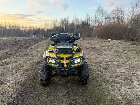 2011 BRP Can-Am Outlander 650, жёлтый, 800000 рублей, вид 1