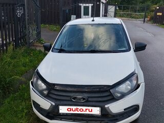 2019 Lada (ВАЗ) Granta I Рестайлинг, белый, 350000 рублей, вид 1