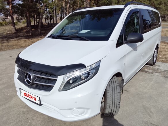 2016 Mercedes-Benz Vito 114 CDI L1 III (W447), белый, 3350000 рублей