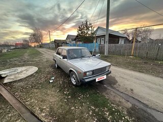 2010 Lada (ВАЗ) 2107, серебристый, 145000 рублей, вид 1