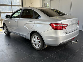 2016 Lada (ВАЗ) Vesta I, серебристый, 700000 рублей, вид 4