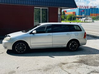 2003 Toyota Corolla Fielder IX (E120, E130), серебристый, 444000 рублей, вид 4