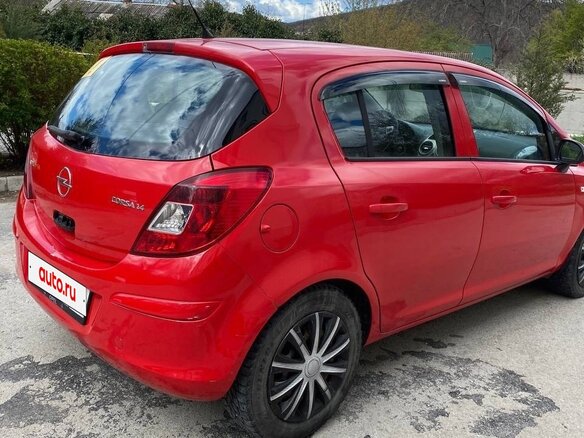 2008 Opel Corsa D, красный, 535000 рублей - вид 2