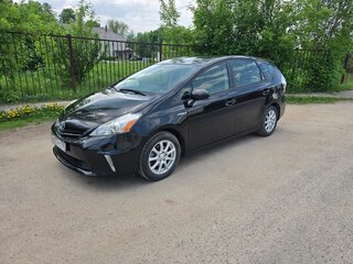 2014 Toyota Prius v (+) I (ZVW40/41), чёрный, 1650000 рублей, вид 1