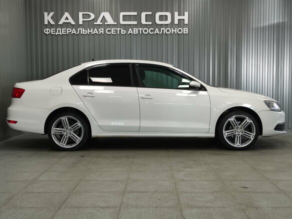 2013 Volkswagen Jetta VI, белый - вид 5