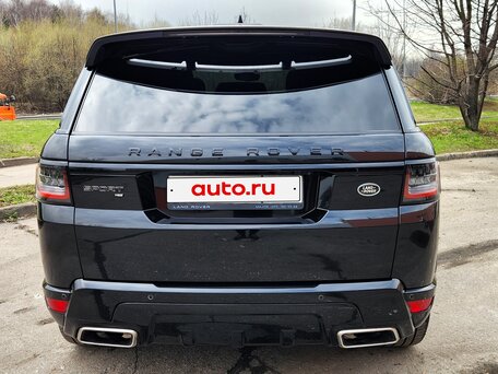 2021 Land Rover Range Rover Sport II Рестайлинг, чёрный, 7300000 рублей, вид 4