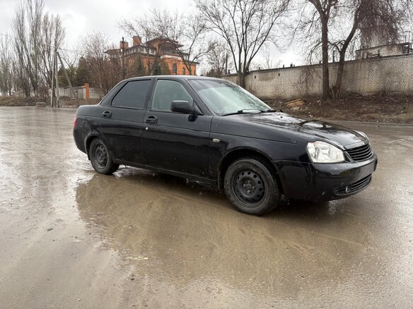 2009 Lada (ВАЗ) Priora I, чёрный, 250000 рублей - вид 2