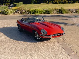 1963 Jaguar E-type Series 1, красный, 17800000 рублей, вид 1