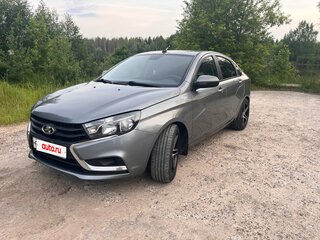 2017 Lada (ВАЗ) Vesta I, серый, 850000 рублей, вид 1