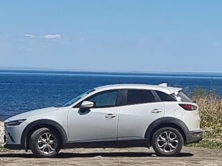 2021 Mazda CX-3 I Рестайлинг, белый, 1849000 рублей, вид 5