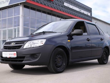 2013 Lada (ВАЗ) Granta I, синий, 266529 рублей, вид 1