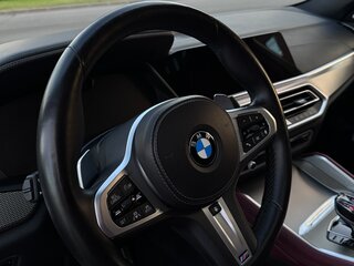 2021 BMW X6 40i III (G06), серый, 9200000 рублей, вид 5
