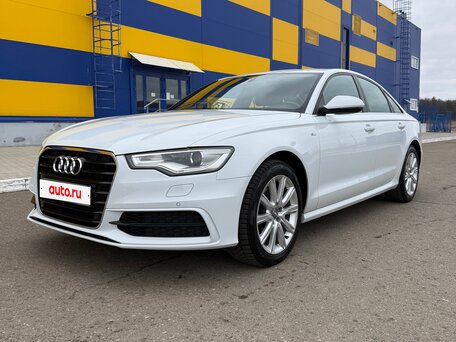 2013 Audi A6 IV (C7), белый, 2350000 рублей, вид 1